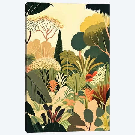 Pastel Garden Canvas Print #UMA2094} by 83 Oranges Canvas Print