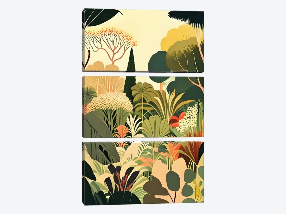 Pastel Garden by 83 Oranges 3-piece Art Print