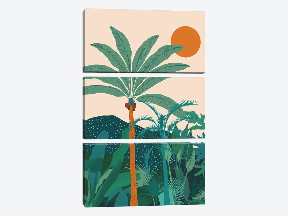 Palm Vibes by 83 Oranges 3-piece Canvas Wall Art