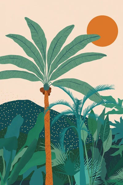Fine Art Print: Palm Vibes by 83 Oranges
