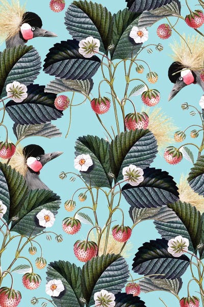 Fine Art Print: Strawberry Bush Hide-Out by 83 Oranges
