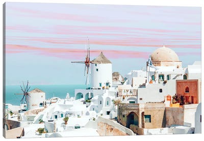 Scenic Greece Canvas Art Print - Greece Art