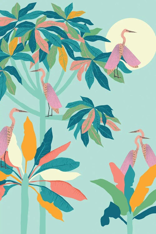 Drawn To The Moon by 83 Oranges wall art
