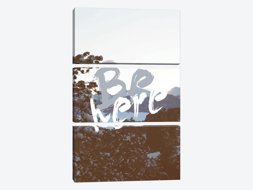 Be Here by 83 Oranges 3-piece Canvas Artwork