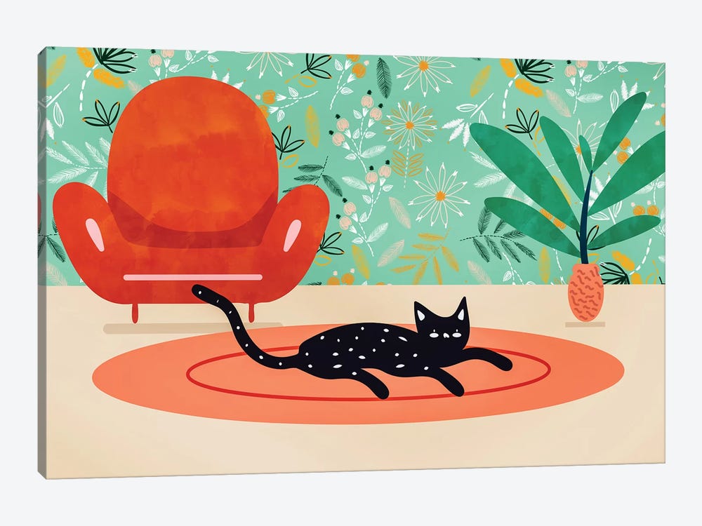Boho Cat by 83 Oranges 1-piece Art Print