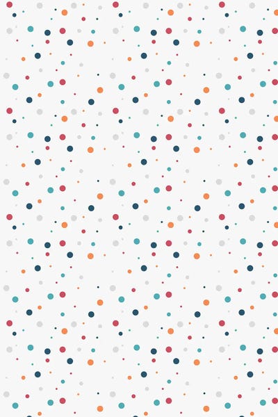 Fun Polka by 83 Oranges framed canvas print