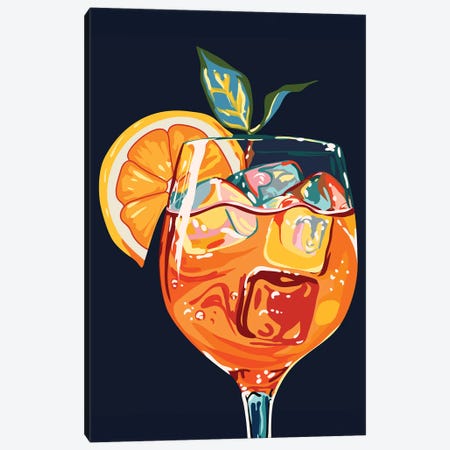Hawaiian Cocktail, Fresh Orange Fruity Mimosa Canvas Print #UMA2305} by 83 Oranges Canvas Print