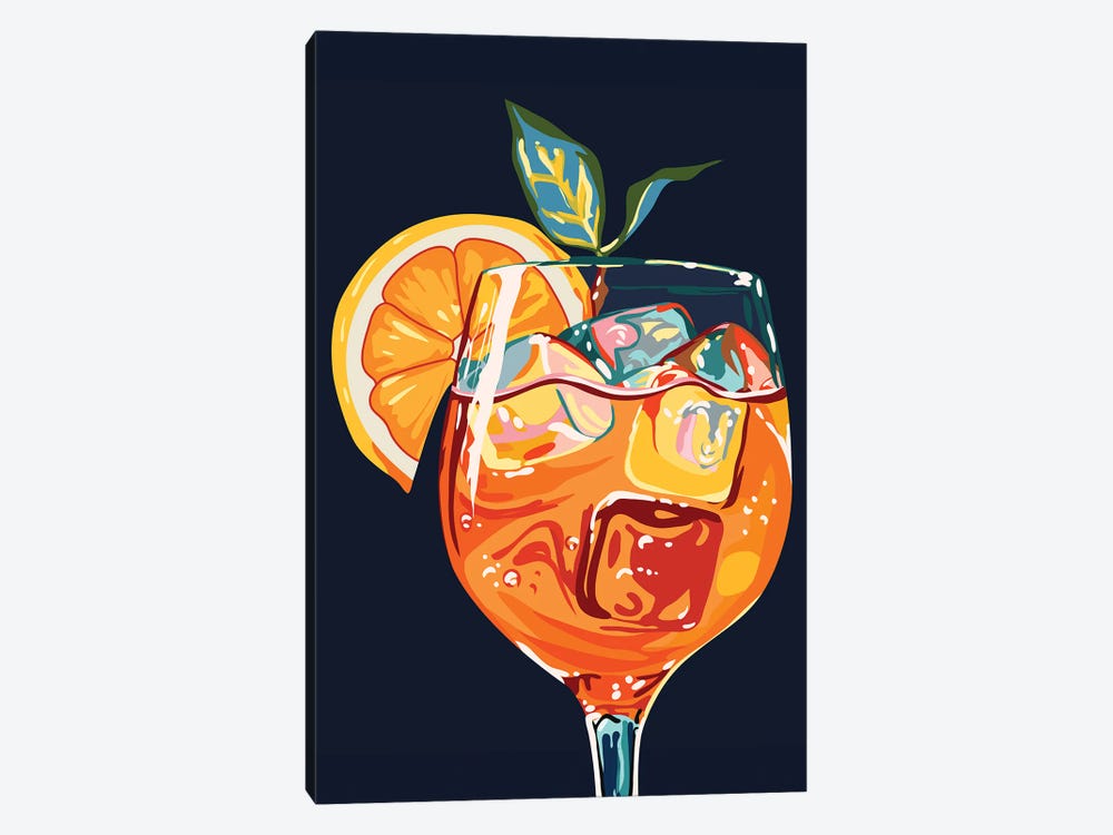 Hawaiian Cocktail, Fresh Orange Fruity Mimosa by 83 Oranges 1-piece Art Print