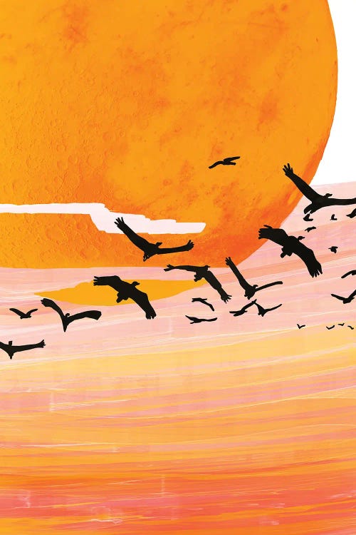 Time Flies by 83 Oranges wall art