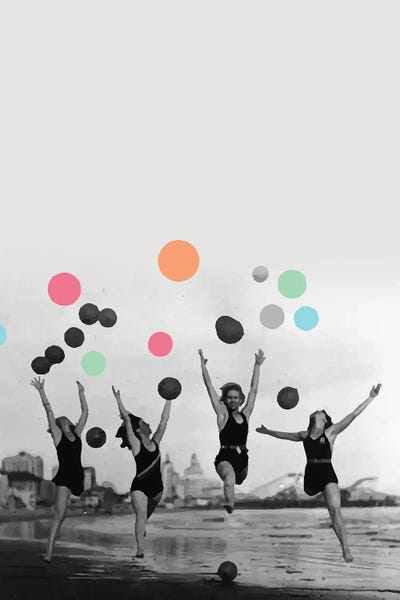 Polka Dot: Vintage Women Black And White Photography by 83 Oranges