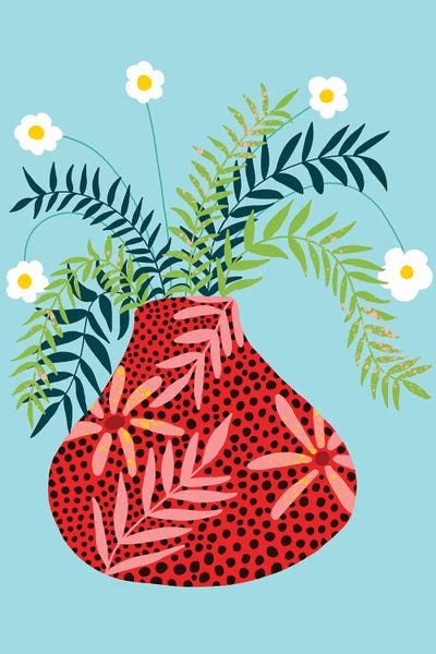 Dopamine Decor: Sunny Side Up Flower Pot by 83 Oranges