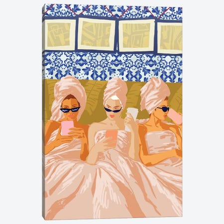 Ladies-Only Club Canvas Print #UMA236} by 83 Oranges Canvas Print