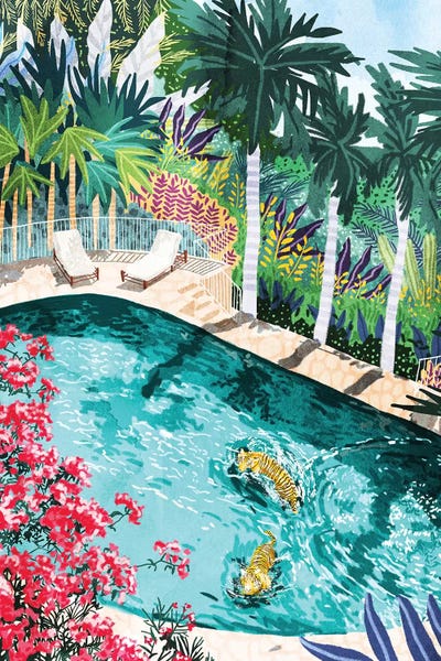 Luxury Villa by 83 Oranges art print