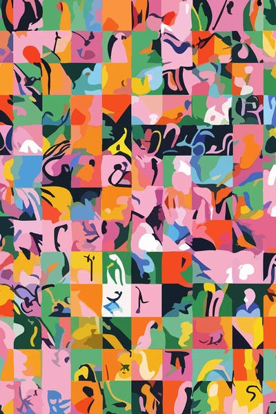 Canvas Print: Life On A Checkboard by 83 Oranges - thumbnail