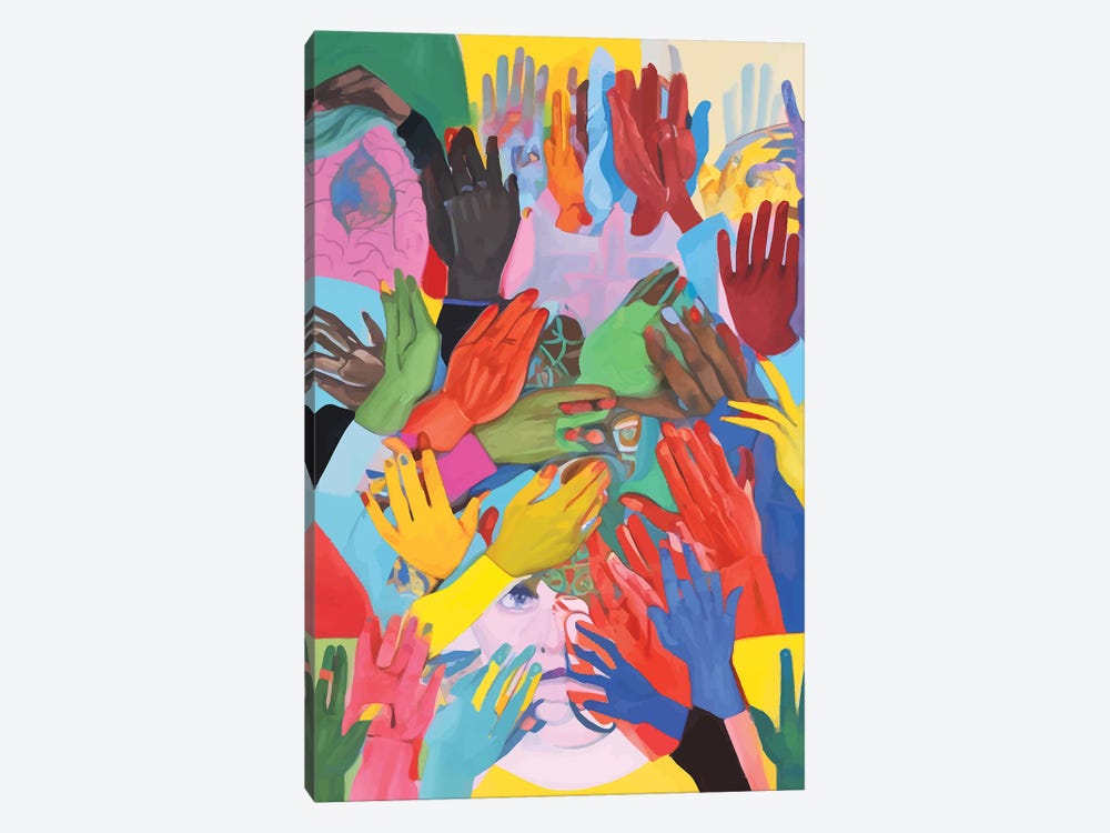 A Hand Is All We Need by 83 Oranges 1-piece Canvas Wall Art