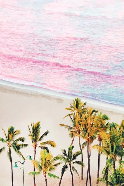 Pink Ocean by 83 Oranges canvas print