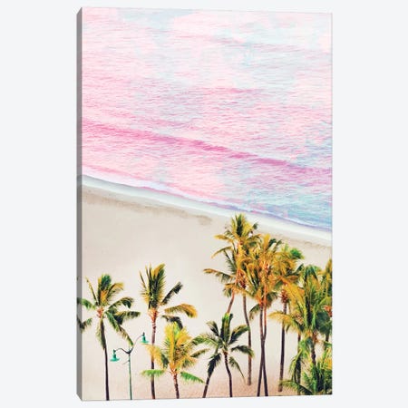 Pink Ocean Canvas Print #UMA241} by 83 Oranges Canvas Art Print