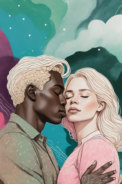 Cosmic Romance by 83 Oranges multi panel art