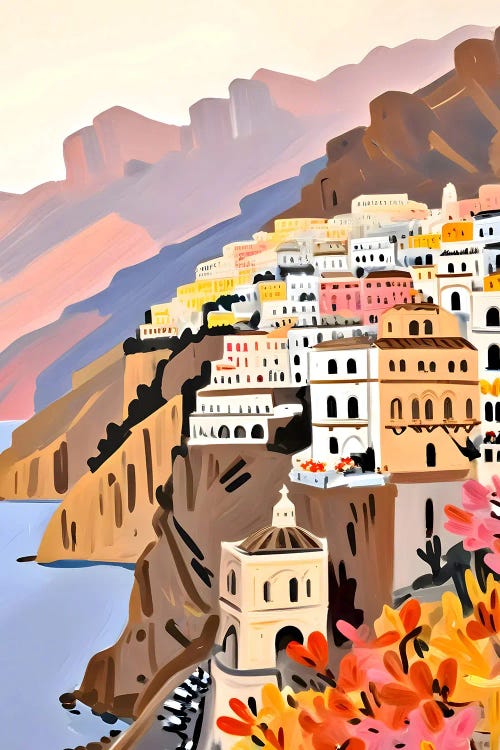 Amalfi Coast by 83 Oranges wall art