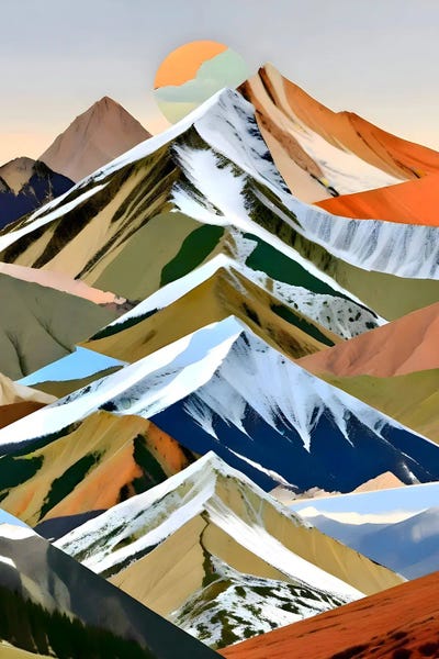 Nature Lover: The Great Mountain Ranges by 83 Oranges