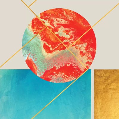 Earth Sea by 83 Oranges canvas print