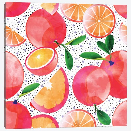 Citrus Love Canvas Print #UMA256} by 83 Oranges Canvas Art Print