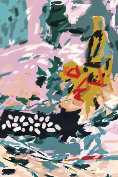 Olive Watcher by 83 Oranges framed canvas print