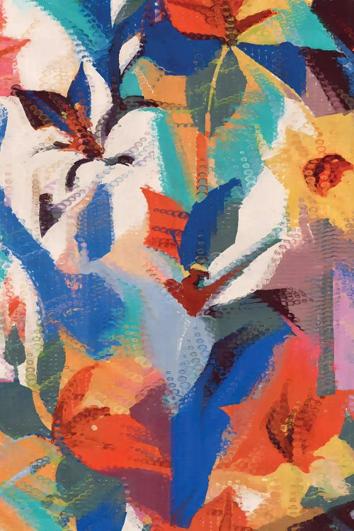 Wild Petals Rhapsody by 83 Oranges canvas print