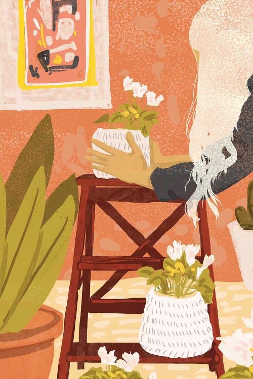 The Indoor Gardener by 83 Oranges wall art
