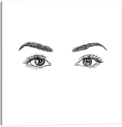Eyes On You Canvas Art Print - Eyes