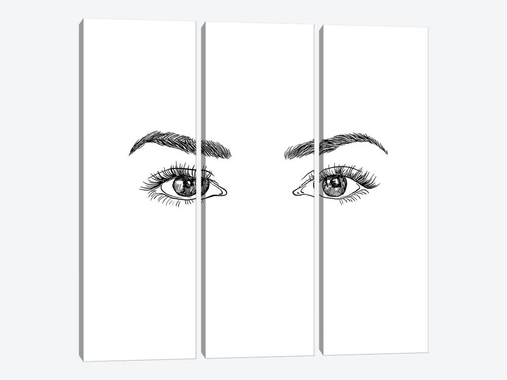 Eyes On You by 83 Oranges 3-piece Canvas Wall Art