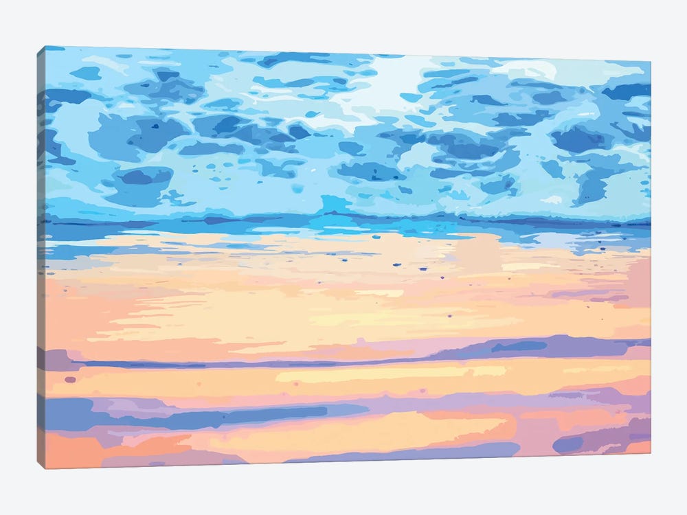 Sunset On The Shore by 83 Oranges 1-piece Art Print