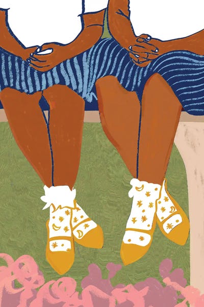 All Greens - Canvas Prints: We Had Our Own Language by 83 Oranges