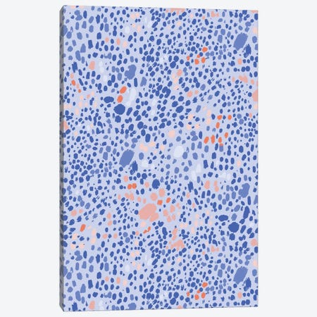 Violet Leopard Canvas Print #UMA286} by 83 Oranges Canvas Art