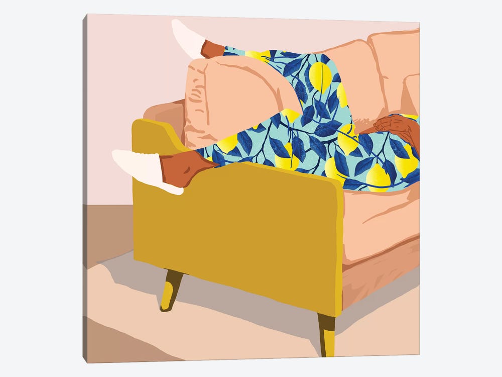 Casual Sunday by 83 Oranges 1-piece Canvas Art Print