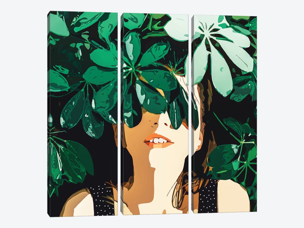 Blinded By Leaves by 83 Oranges 3-piece Canvas Art