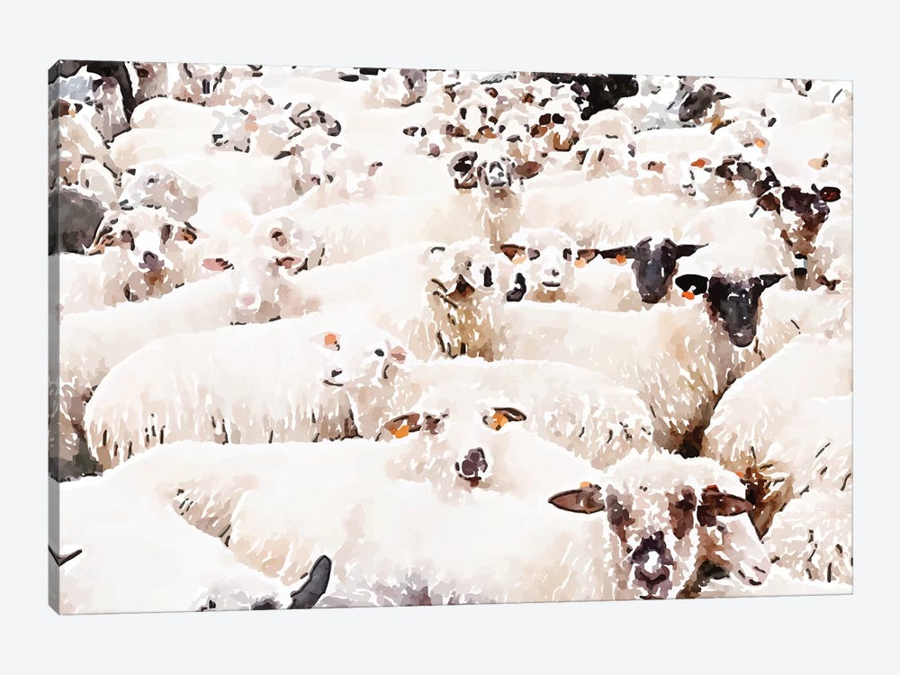 The Herd by 83 Oranges 1-piece Art Print