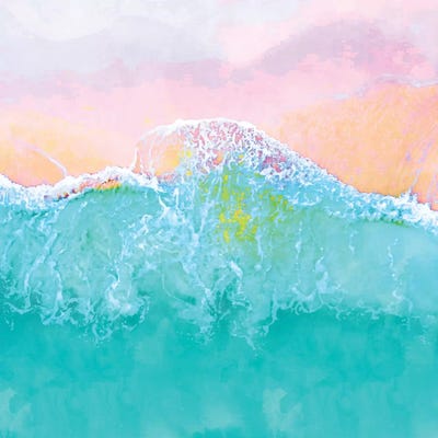 The Sea by 83 Oranges framed canvas print