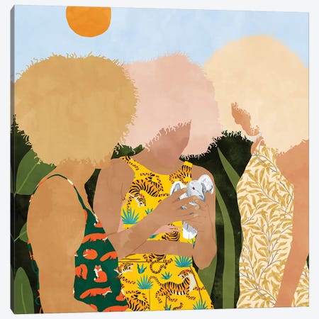 A Three Way Love Affair With Nature Canvas Print #UMA332} by 83 Oranges Canvas Art Print