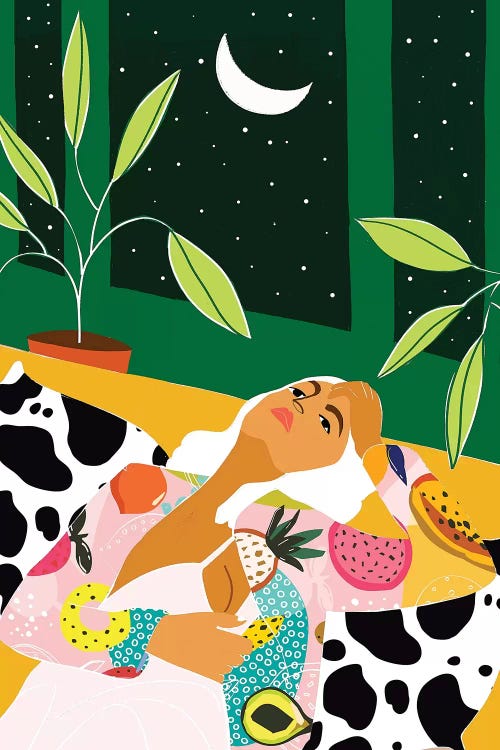 Moon Lover by 83 Oranges wall art