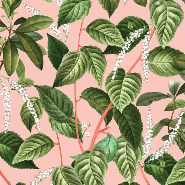 Floral & Botanical Patterns: How Lovely Is The Silence Of Growing Things by 83 Oranges