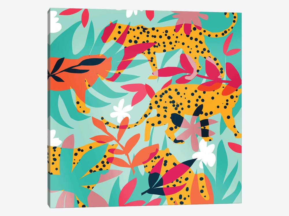 Chasing The Cheetah by 83 Oranges 1-piece Canvas Wall Art