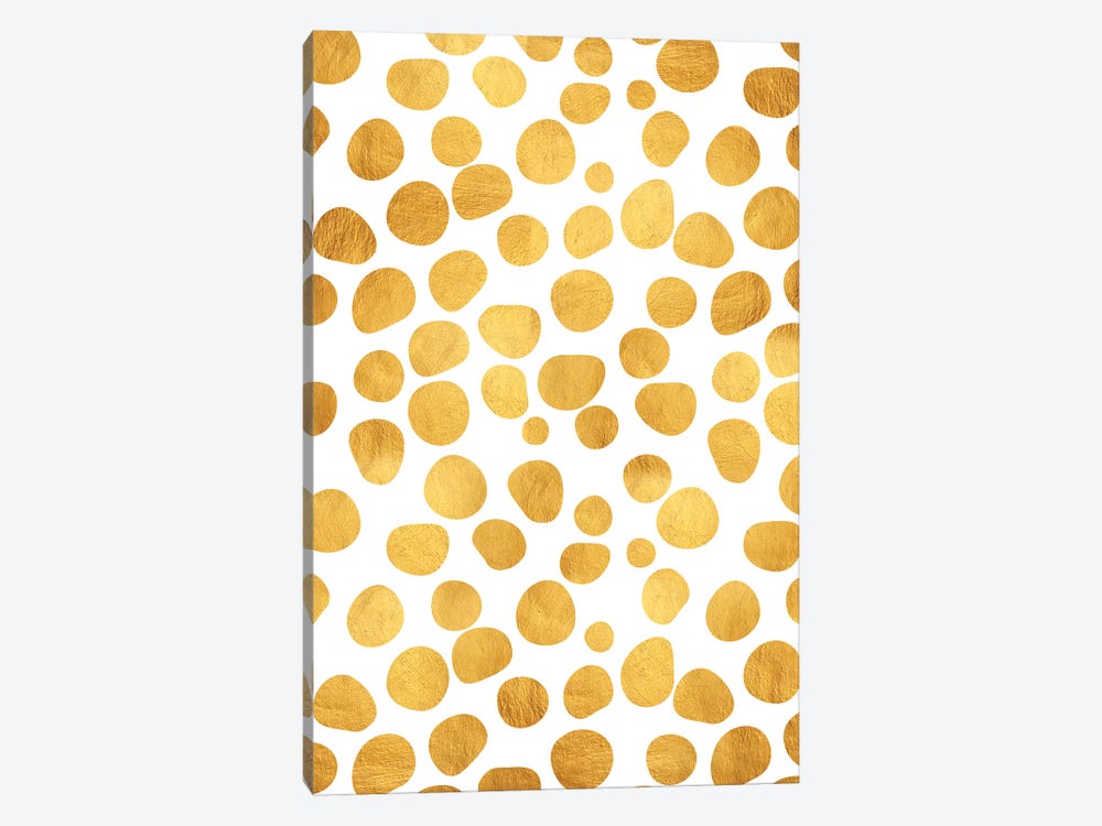 Gold Spots by 83 Oranges 1-piece Canvas Artwork