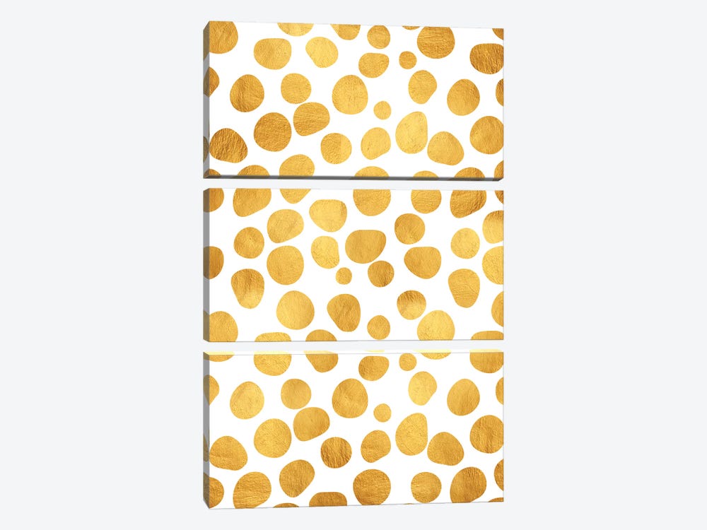 Gold Spots by 83 Oranges 3-piece Canvas Wall Art