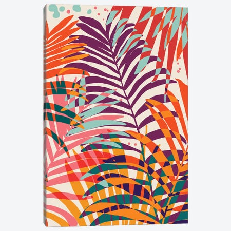 Find Me Under The Palms Canvas Print #UMA380} by 83 Oranges Canvas Wall Art
