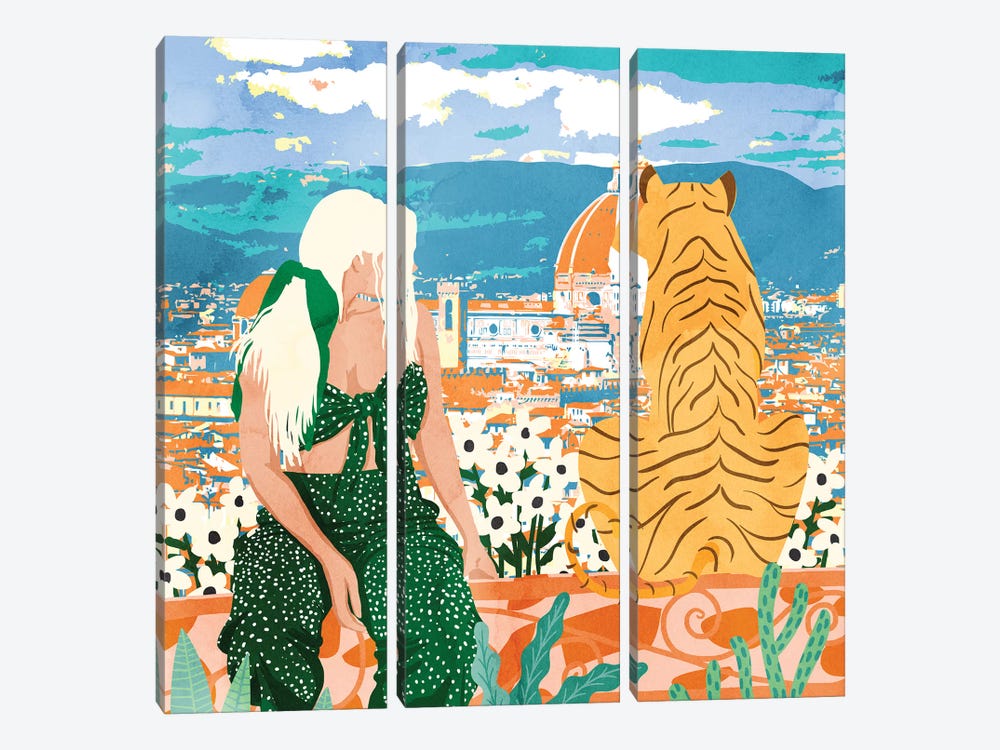 The Italian View by 83 Oranges 3-piece Canvas Artwork
