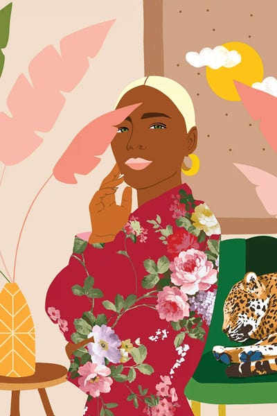 Leopards: There's Peaceful. There's Wild. I'm Both At The Same Time by 83 Oranges