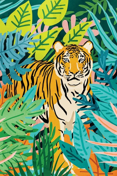 Tropical Leaves: Only 3890 Left by 83 Oranges