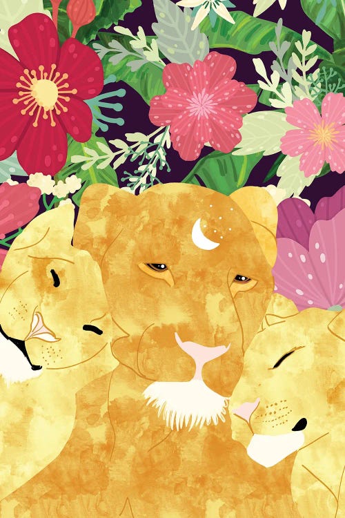 A Sincere Promise I Made To Myself, To Be Your Lioness When Things Are Messed by 83 Oranges wall art
