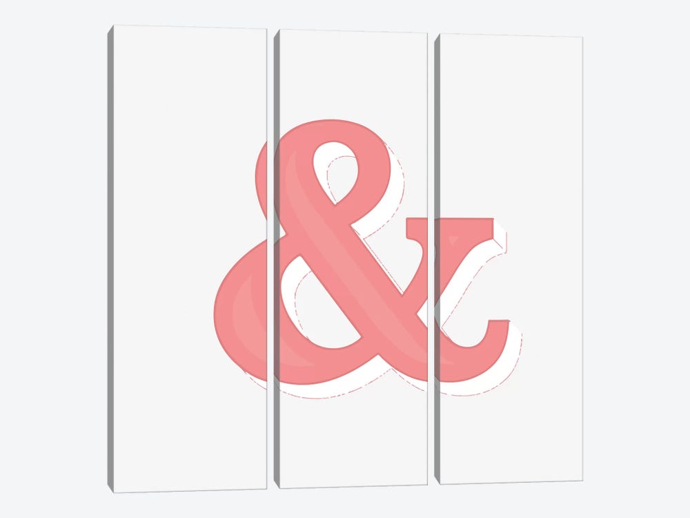Just An Ampersand by 83 Oranges 3-piece Canvas Print